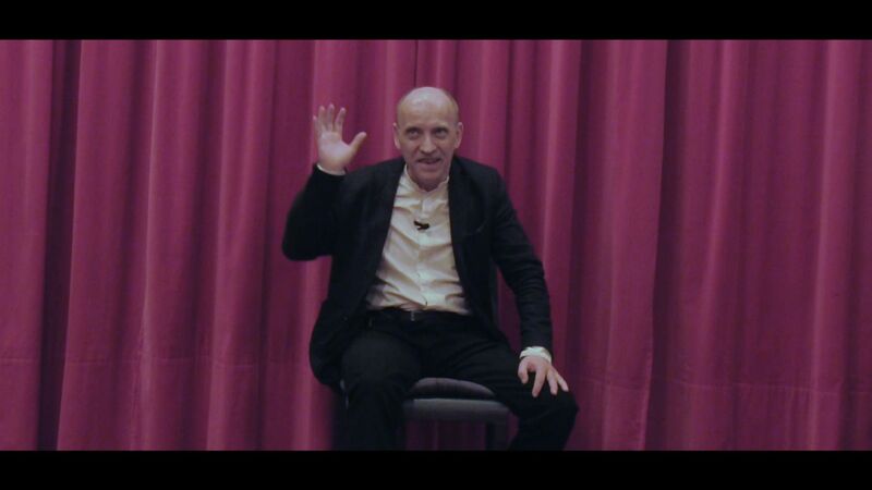 Datei:Wolfgang Peter Faust spricht über Faust 2023-12-27.jpg